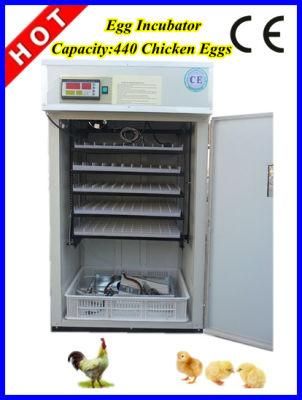 Factory Wholesale Ce Approved Hot-Selling Automatic Chicken Egg Incubator for 440 Eggs