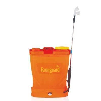 16 L Plastic Pest Control Agriculture Agricultural Knapsack Hand Lithium Battery Electric Pump Operated Power Sprayer for Weed Machine