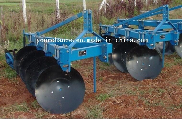 1ly-425 80-110HP Tractor Mounted Heavy Duty 1m Working Width 4 Discs China Disc Plough for Sale