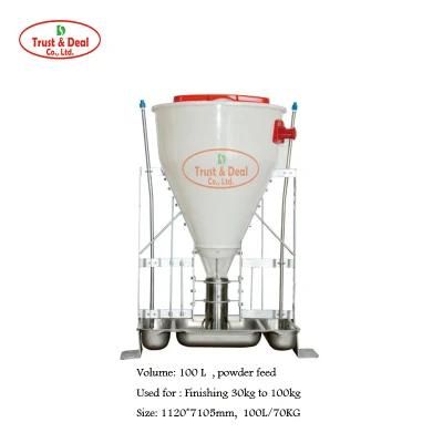 Stainless Steel Wet Dry Feeder Pig Feeder for Pig Farm Equipment Livestock Equipment