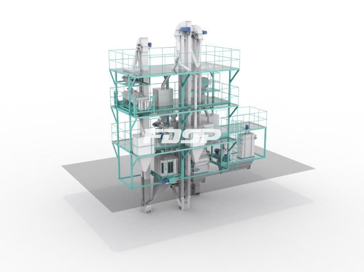Hot Sale Poultry Livestock Feed Production Line with CE/ISO Certificate