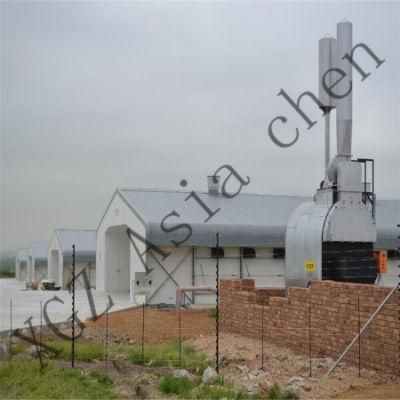 Asia Chen Design Prefabricated Chicken Farm Shed with Breeding Equipment