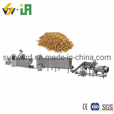 Turnkey Puffed Pond Floating and Sinking Fish Feed Fodder Pallets Ainals Food Production Project Processing Line Machine