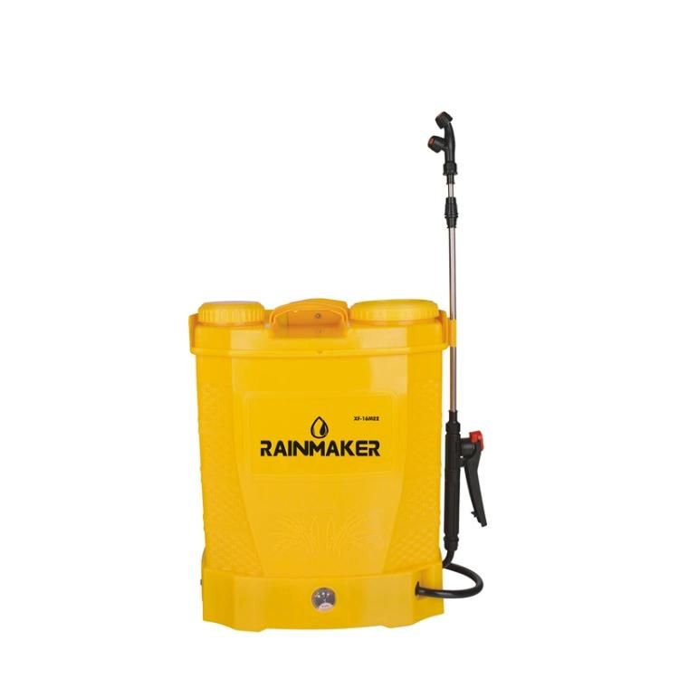 Rainmaker 16L Agriculture Garden Backpack Customized Yellow Sprayer