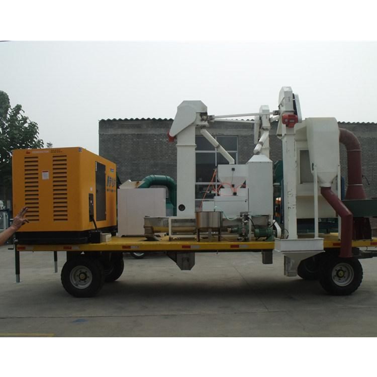 Sesame Bean Soybean Barley Mobile Grain Seed Cleaner
