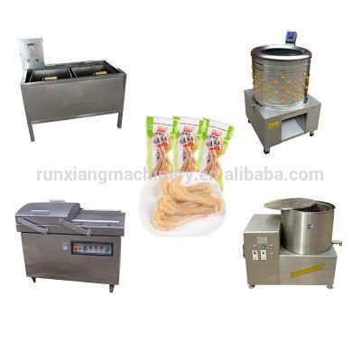 Chicken Feet Paws Peeling Machine Chicken Pork Feet Singeing Machine