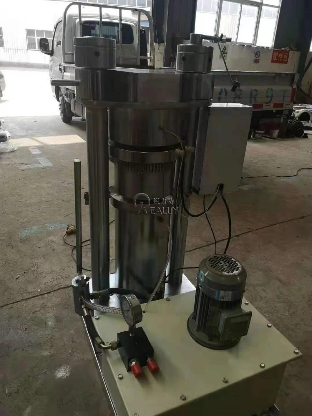 Oil Press Machine Business Olive Oil Expeller Extraction Automatic Tung Oil Seeds Peanuts Corn Soybeans Extractor Machine Small 4-5kg
