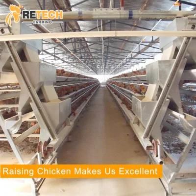 Automatic A Type Layer Chicken Battery Cage
