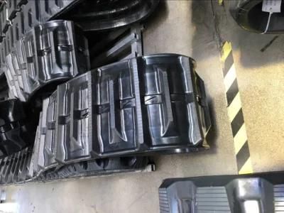 Customized 350mm Wide Rubber Track for Agriculture Machinery Harvester
