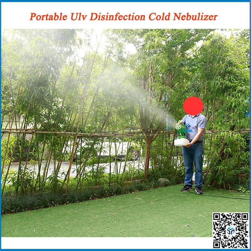 5L Ulv Fogger Portable Ultra-Low Capacity Nebulizer Handheld Disinfection Sprayer Fogging Sprayer High Efficient Disinfection Aerosol Sprayer Ulv Fogger