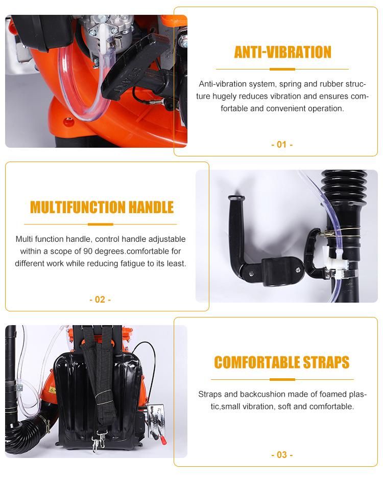 Gasoline Engine Knapsack Mist Duster for Garden