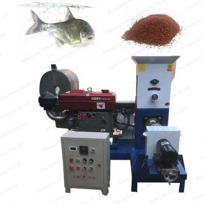 Floating Fish Food Pellet Machine Fish Pet Poultry Feed Production Machine