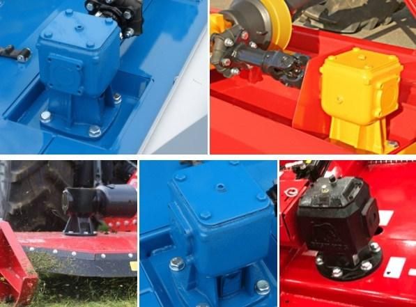 Agricultural Gear Box Reducer Farm Tractor Transmission Flail Rotary Lawn Mower Cutter Tiller Harvester Right Angle Drive Shaft Bevel Pto Agriculture Gearboxes