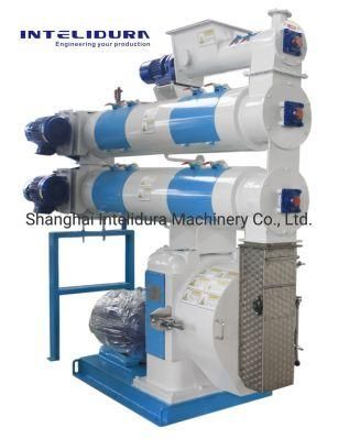 Cattle Chicken Poultry Swine Pig Pork Cow Beef Livestock Feed Ring Die Balanceado Pellet Mill Machine