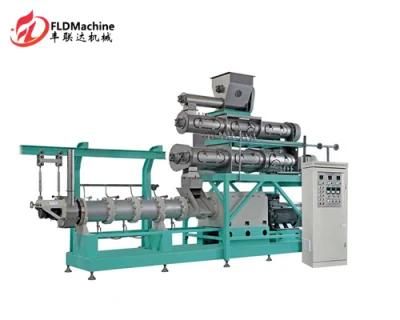 Aqua Floating Fish Feed Pellet Extruder Sinking Fish Food Processing Line Equipment Plant Shrimp Feed Production Line Making Machine