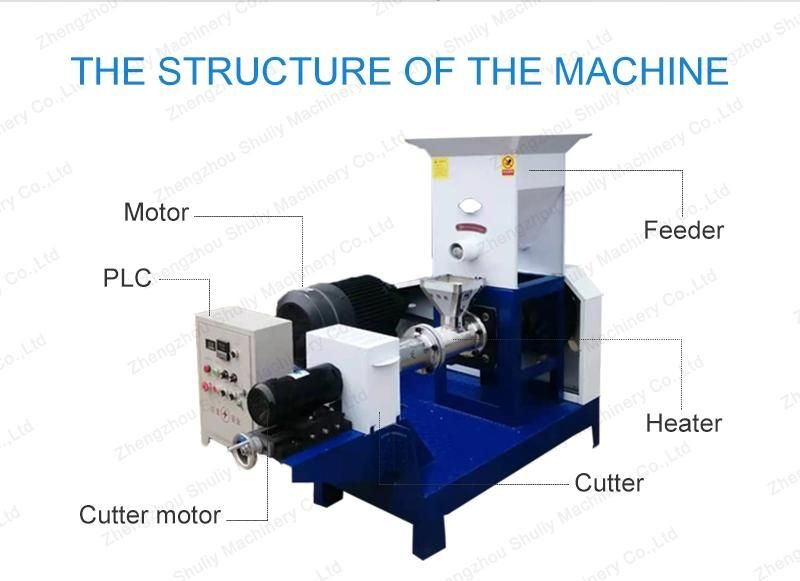 Good Quality Poultry Floating Fish Feed Pellets Machine