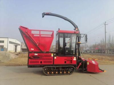 Track Type Green Type Combining Corn Harvester/ Belt Type Green Corn Harvester/ Mini Green Harvester 1600mm (4QZL-1600)