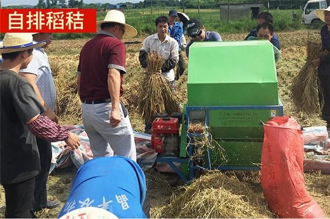 Diesel Engine Rice Thresher Crop Grain Wheat Thresher Machine