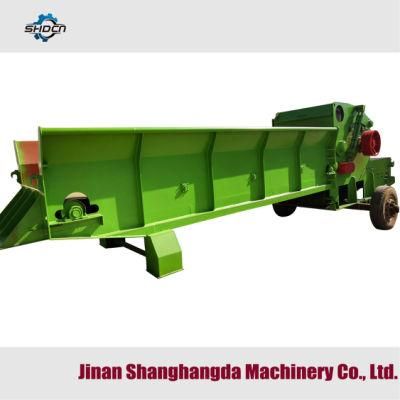 Wood Pallet Shredder Wood Drum Chipper Price Diesel Wood Chipper Machine