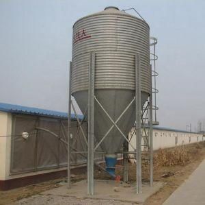 Muhe Hot Sale 3t/ 5t/ 7t/ 10.5t/ 14t/ 16t/ 20t/ 23.5t/ 28t/ 34t/ 43t/ 50t Poultry Feed Silo Storage Silo