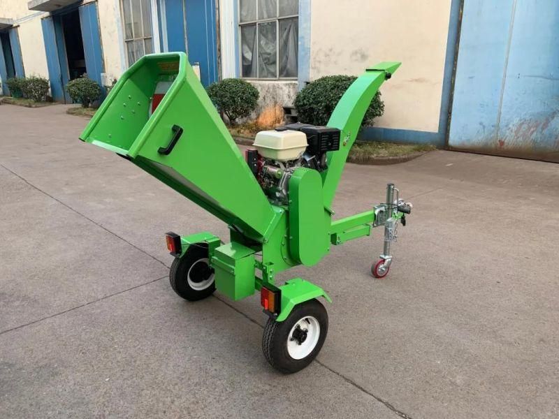 15HP Gasoline Wood Chipper Shredder Ce Euro V