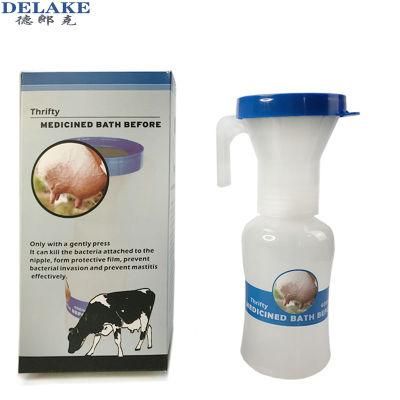 Plastic Teat DIP Cup for Cows Before Use