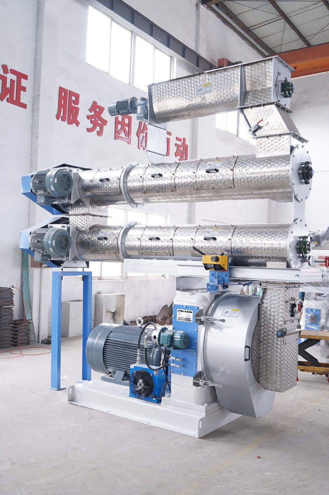 China Manufacture Cattle Chicken Poultry Fish Poultry Feed Making Machine as One of Main Feed Machines, Ce Certificated Pellet Machine.