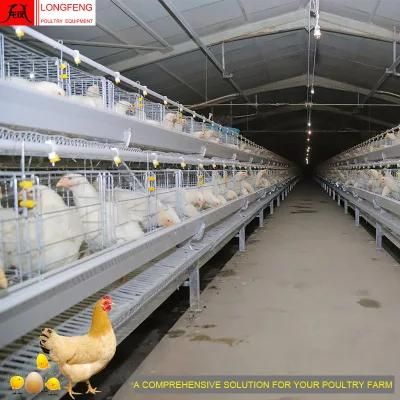 Longfeng Automatic Hot Galvanized 15-20years Layer Cage with Factory Price