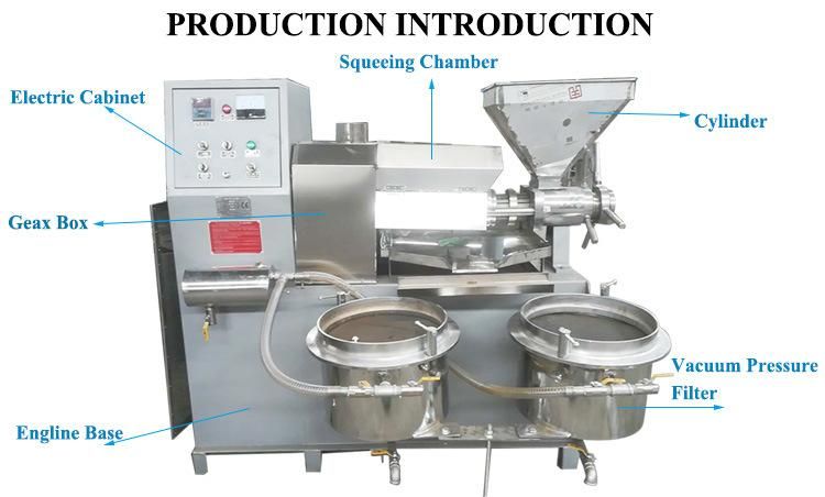 Commercial Industrial Exaction Press Machine Mini Production Line Oil Extractor