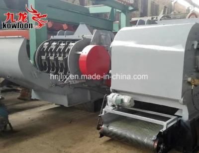 Hydraulic Opening Industrial Wood Chipper