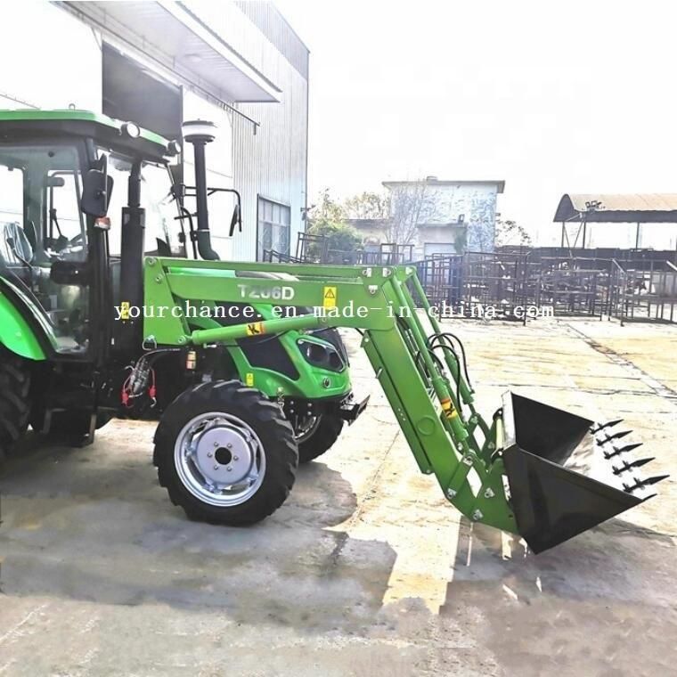 Russia Hot Sale Tz06D 45-65HP Wheel Farm Tractor Mounted Front End Loader with Standard Bucket