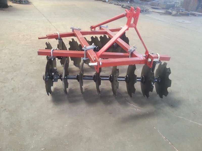 Hongri Agricultural Machinery Tiller Mounted Disc Harrow for Tractor