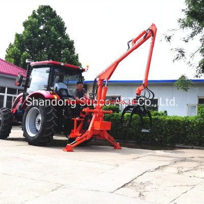 Forestry Tractor Hydraulic Logging Crane Machinery