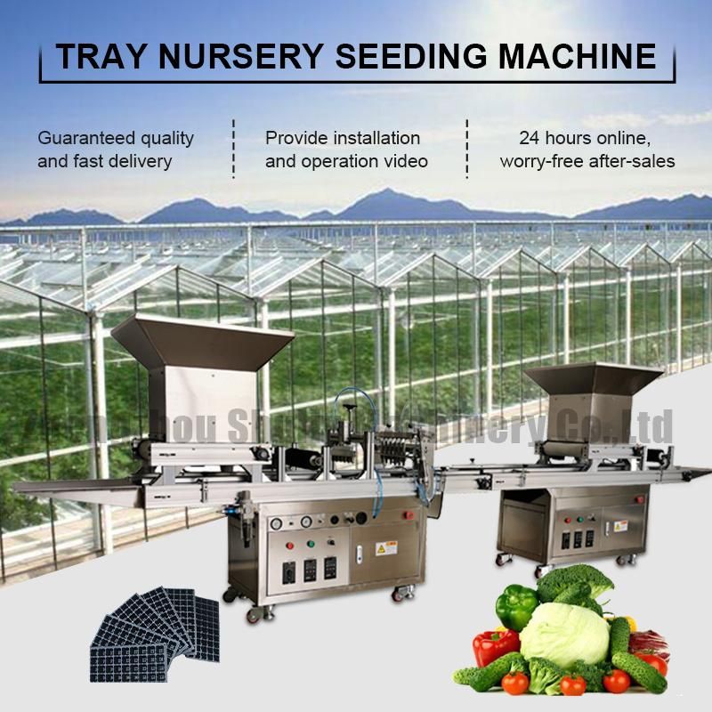 Automatic Tray Seeding Machine Nursery Seeding Seedling Machine for Seedings