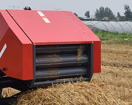 High-Density Round Baler Machine Hay Bundling Mini Round Baler