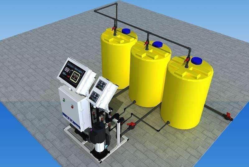 Fertilizer System of Irrigation and Fertilizer Dosing in Industrial Greenhouse