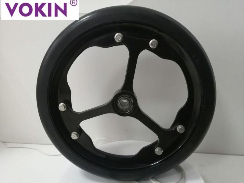 3.2" X 16" Cast Iron Six Holes Seeder Depth Wheel with Three Spokes