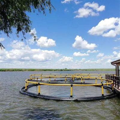 Aquaculture HDPE Pipe Seawater Fish Breeding Cage Trap