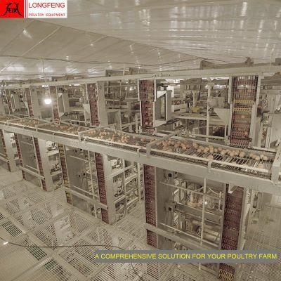 ISO9001: 2008 Approved Farming Equipment Longfeng China Poultry Farm Cages Layer Cage