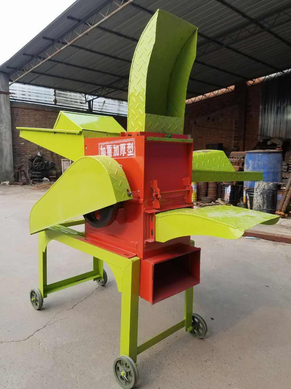 Forage Shredding Machine Thicken Cutting Grinder Machine Shredded Grass Kneading Machine