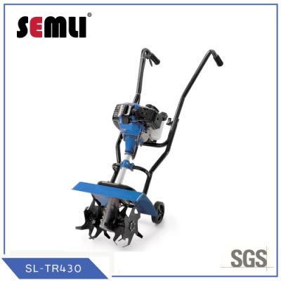 China 52cc Mini Gasoline/Petrol Power Rotary Weeder Tillers for Farm Agricultural Ploughing Machine Cultivator