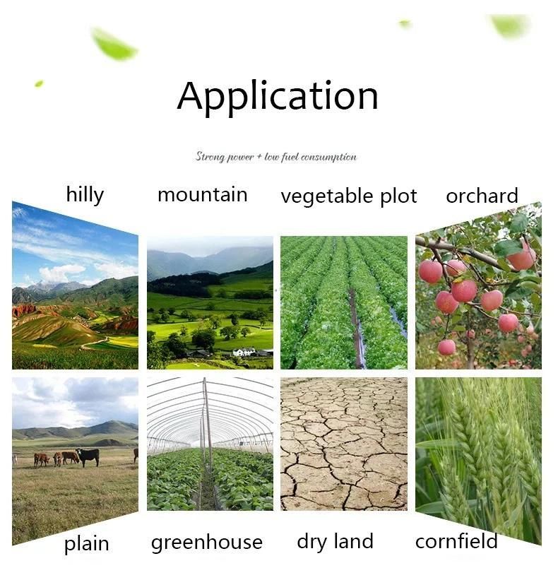 Mini Multi-Functional Gasoline Rotary Tiller Agricultural Cultivator for Pastoral
