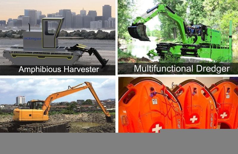 Harvester Loaded with Weeds/Water Hyacinth/Hydrilla/Enteromorpha Price