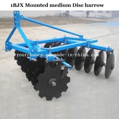 Hot Sale 1bjx-1.8 1.8m Width 16 Discs Mounted Medium Disc Harrow for 35-45HP Tractor