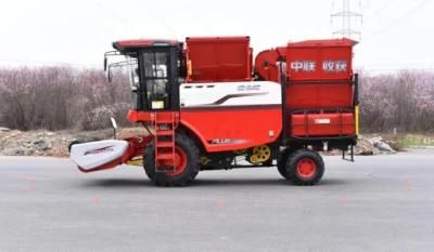 Agricultural Farm Wheel Combinecorn Harvester with CE Certification