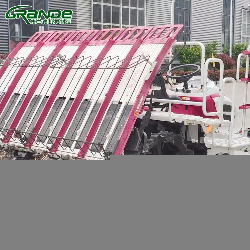 Used Ride on High Speed 6 Rows Rice Transplanter