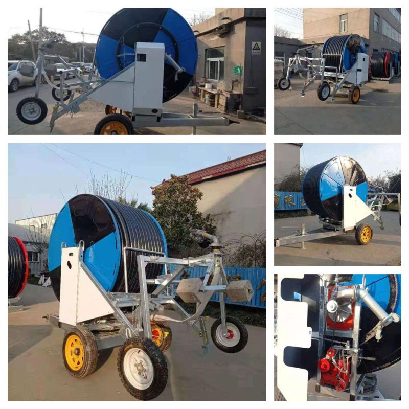 Hose Reel Irrigation System for Field Irrigation