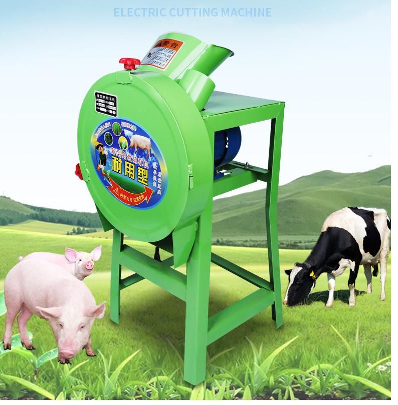 Best Selling Round Farm Green Feed Shredder Small Household Small Efficient Green Feed Cutting Machine