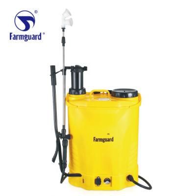 2 in 1 Agricultural Pesticide Knapsack Battery Electric and Manual Sprayer GF-16SD-17z