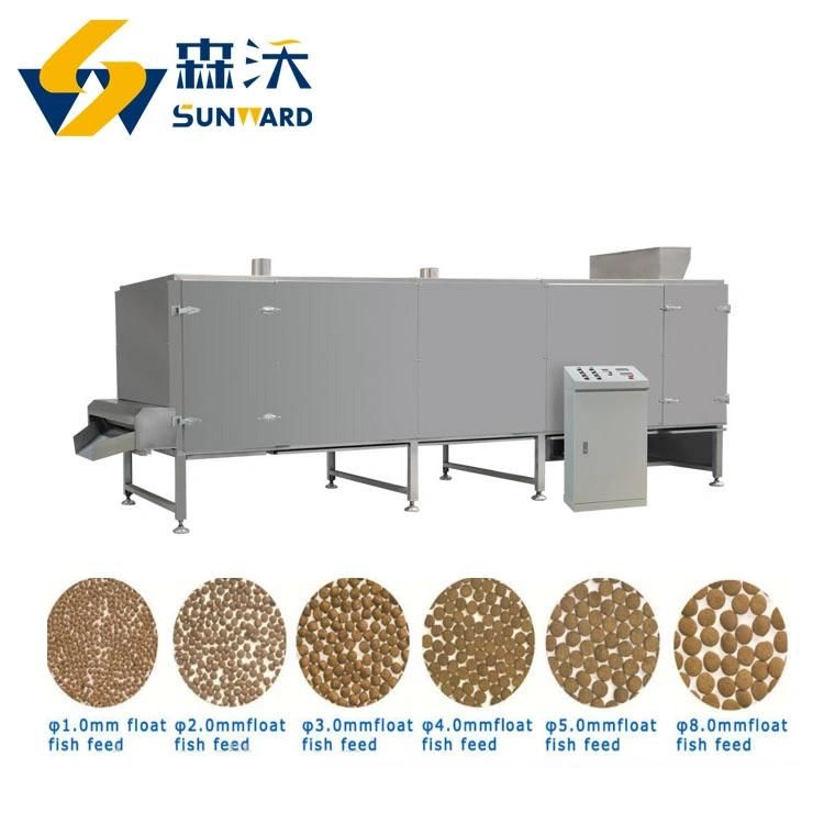 Big Capacity One Ton Per Hour Floating Fish Feed Extruder Machine Fish Feed Pellet Extruder Price